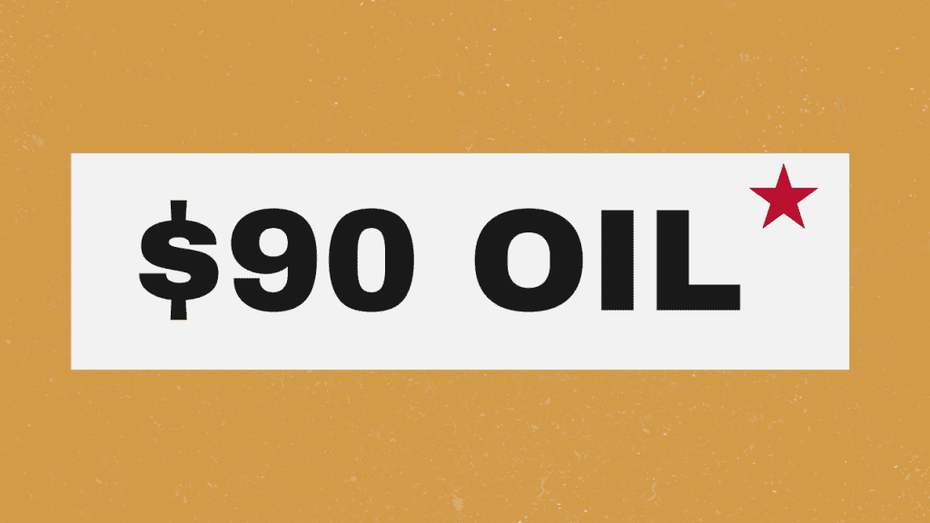 wti oil price increase to $90 in March 2026